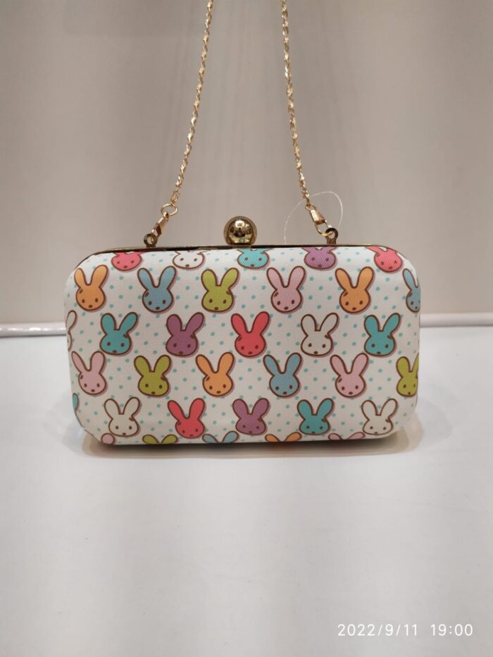 Fancy Printed Fabric Clutches