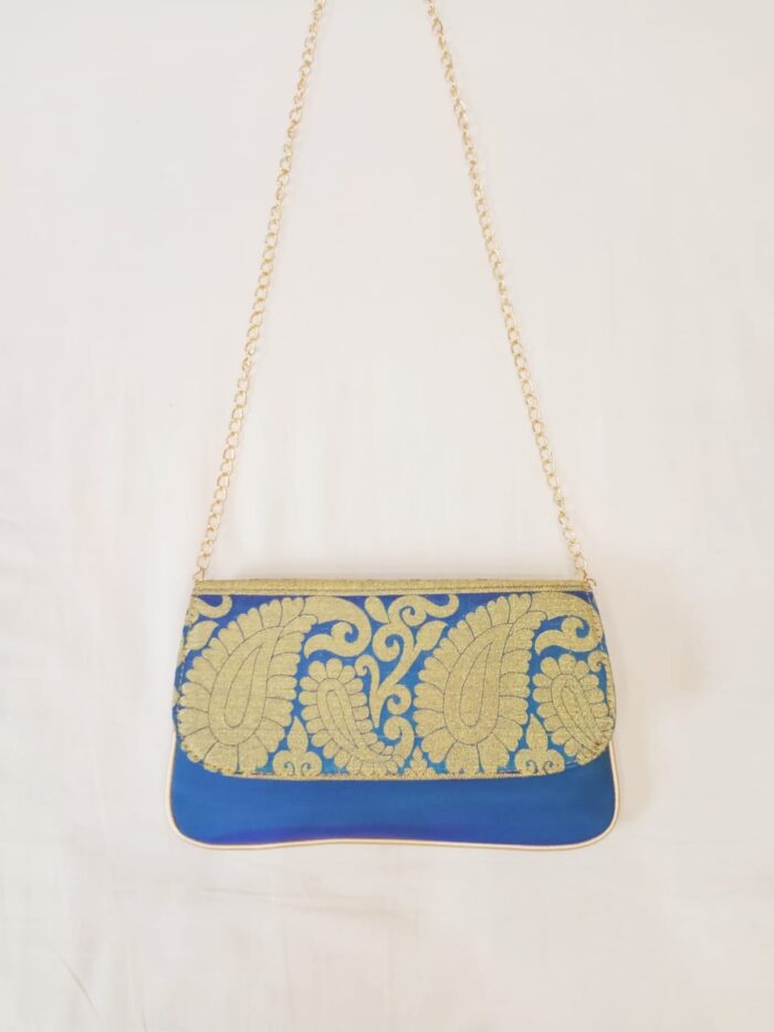 Semi Paithani Purse With Sling