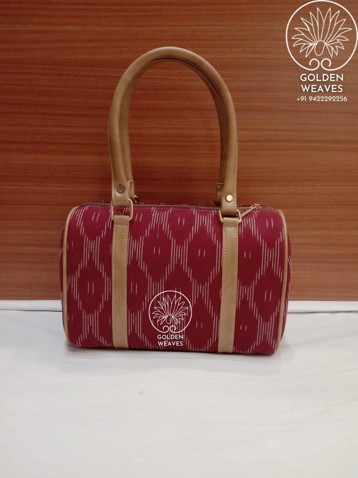 Ikkat Fabric Dholak Bags