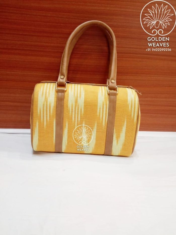 Ikkat Fabric Dholak Bags