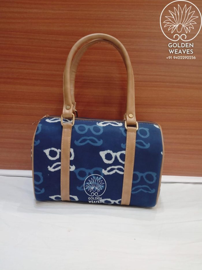 Indigo Fabric Dholak Bags