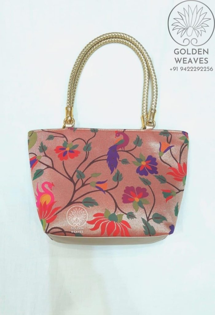 Paithani Tote Bags