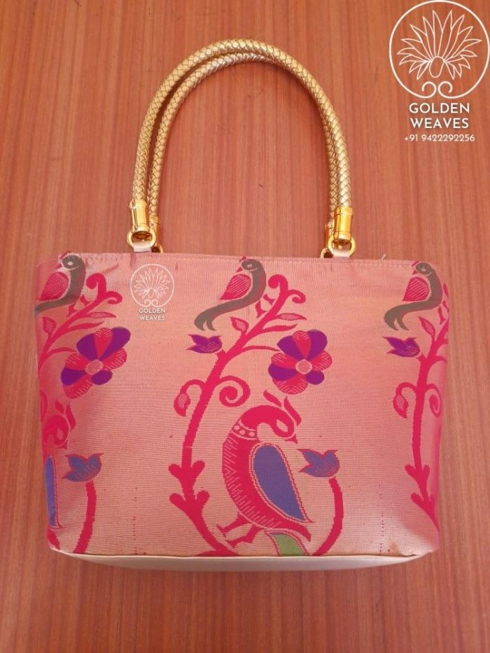 Paithani Tote Bags