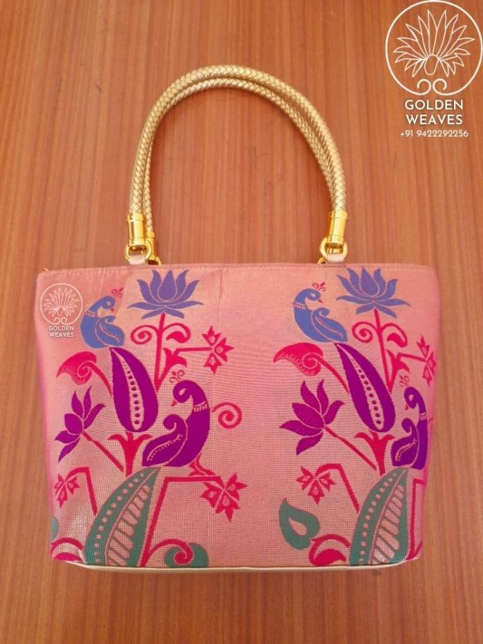 Paithani Tote Bags