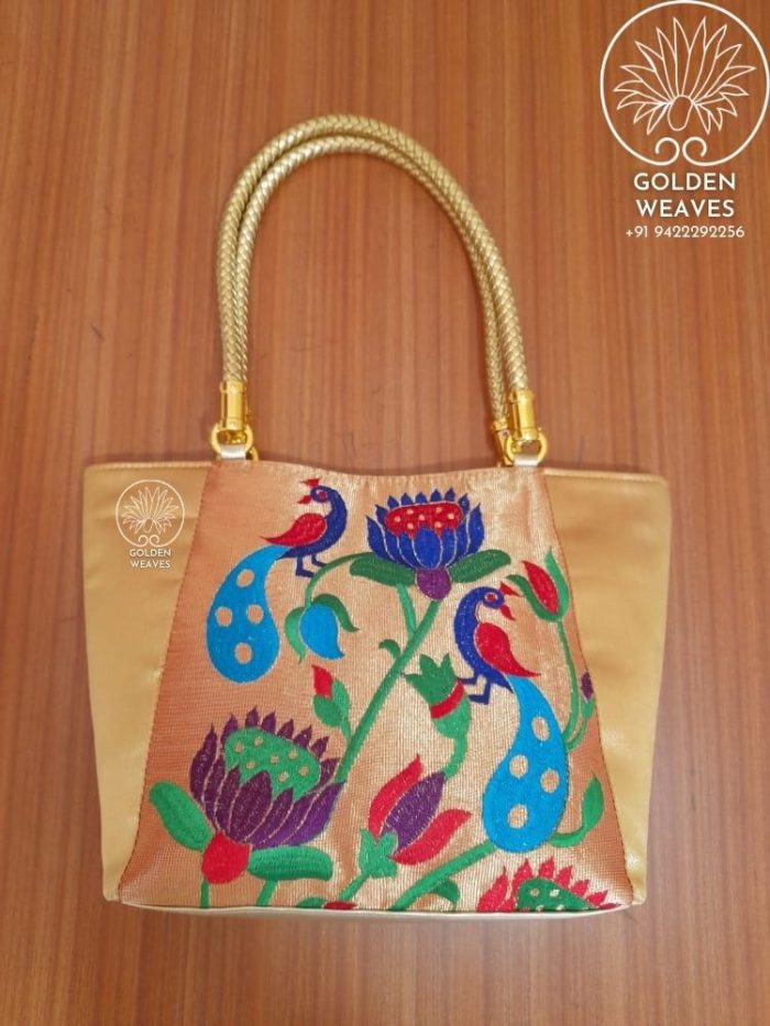 Paithani Tote Bags
