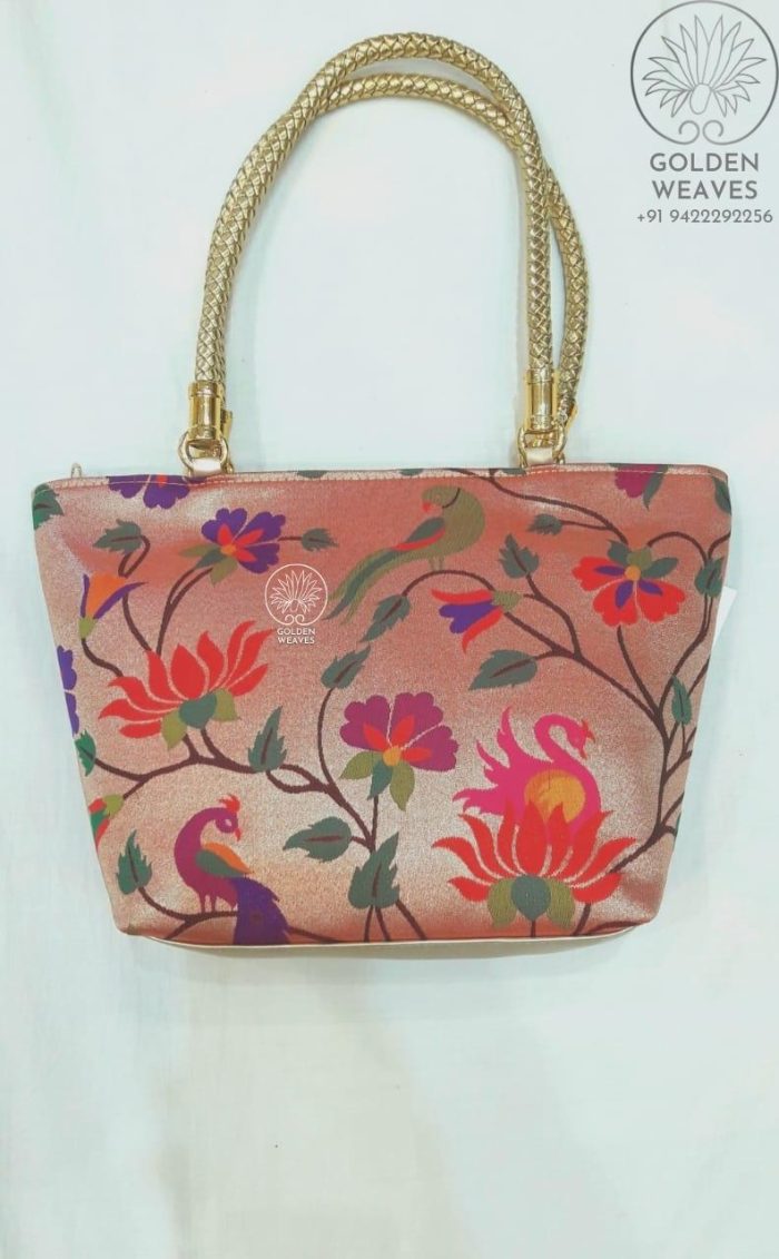 Paithani Tote Bags