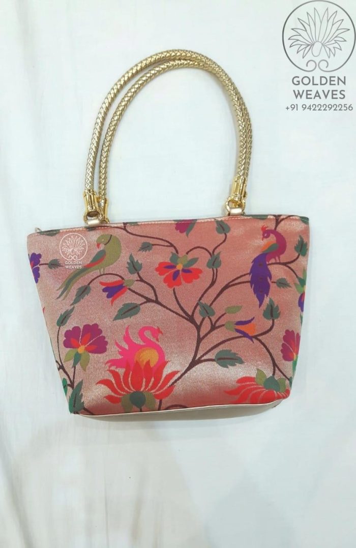 Paithani Tote Bags