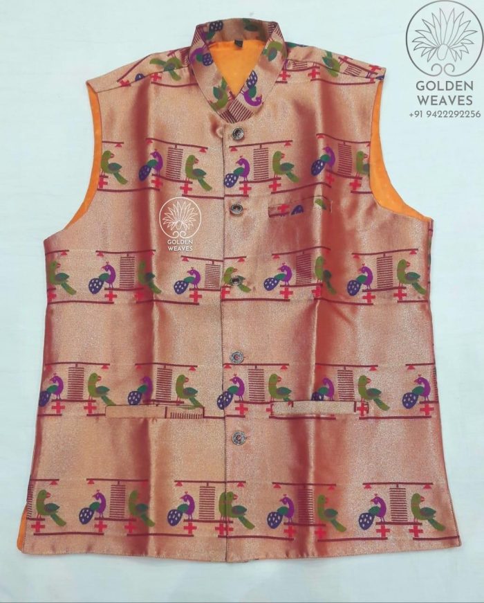All Over Design Paithani Jacket