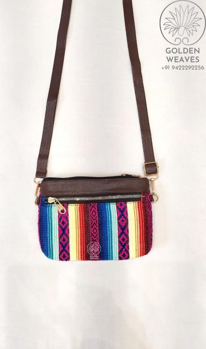 Multicolor Designer Sling Bag