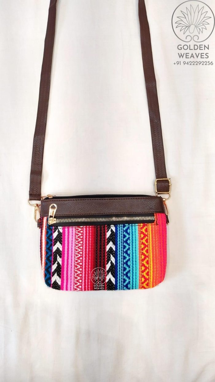 Multicolor Designer Sling Bag