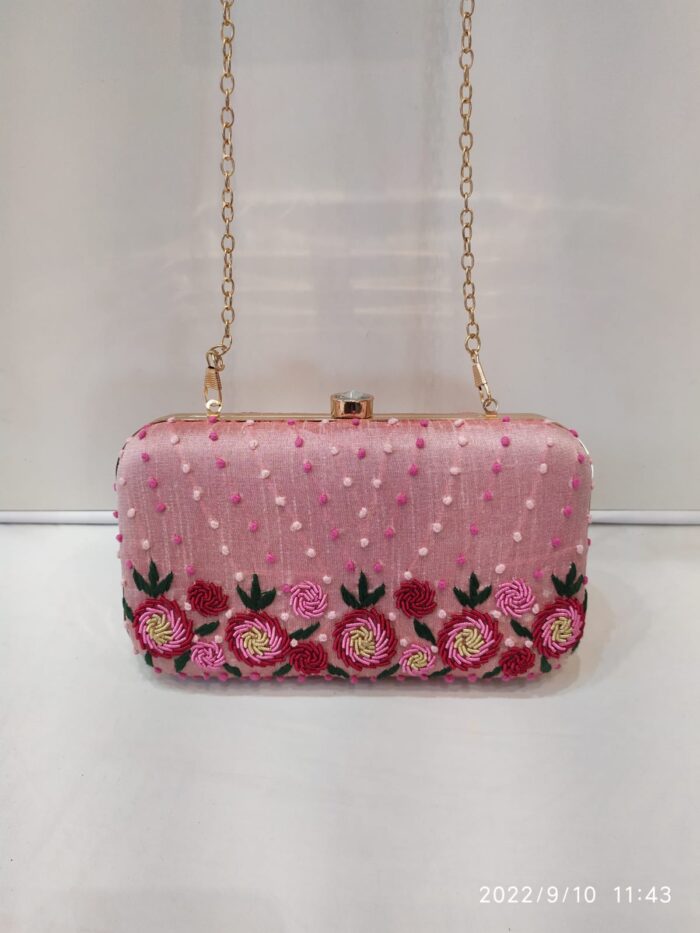 Vastra Kalakari Designer Frame Clutch