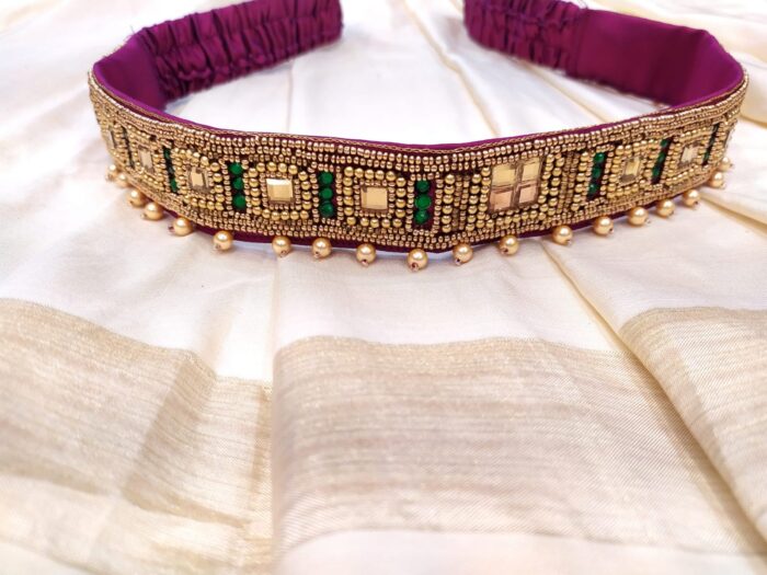 Handmade Saree Belt - Kamarpatta